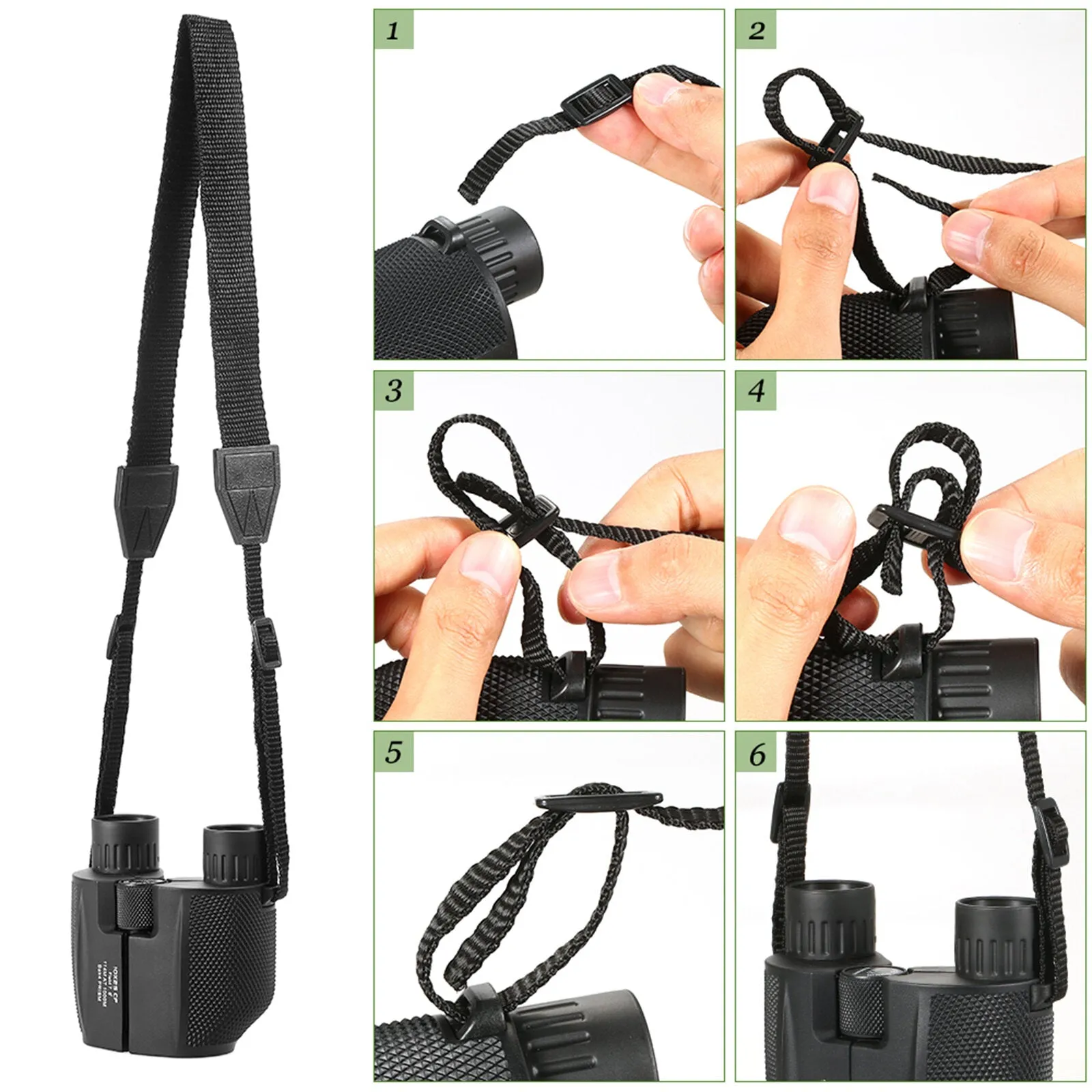 10x25 Telescope High Power HD Binocular Mini Portable Telescope For Camping Travel