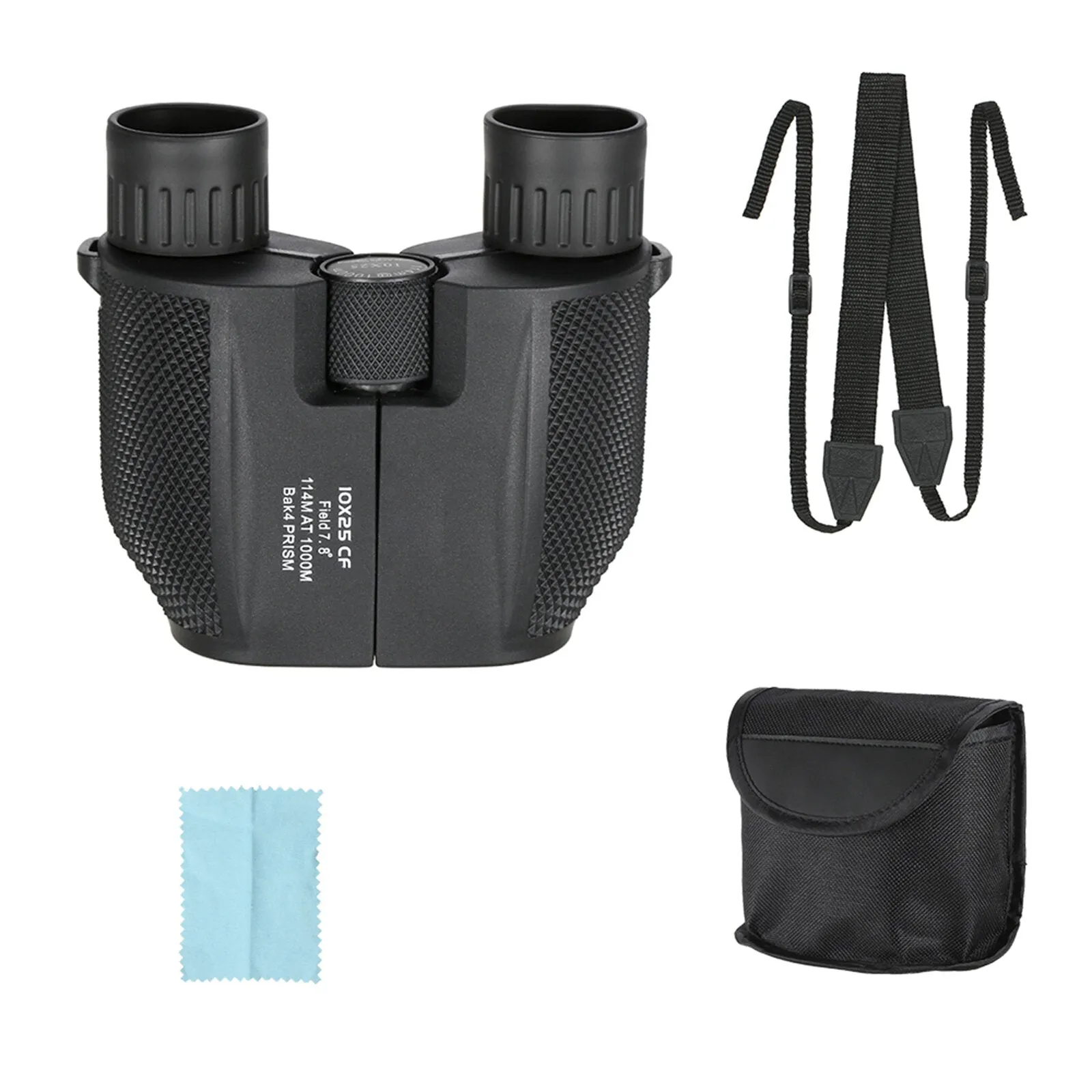 10x25 Telescope High Power HD Binocular Mini Portable Telescope For Camping Travel