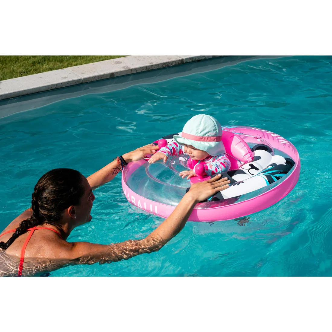 Baby Swimming UV Protection Hat - Green