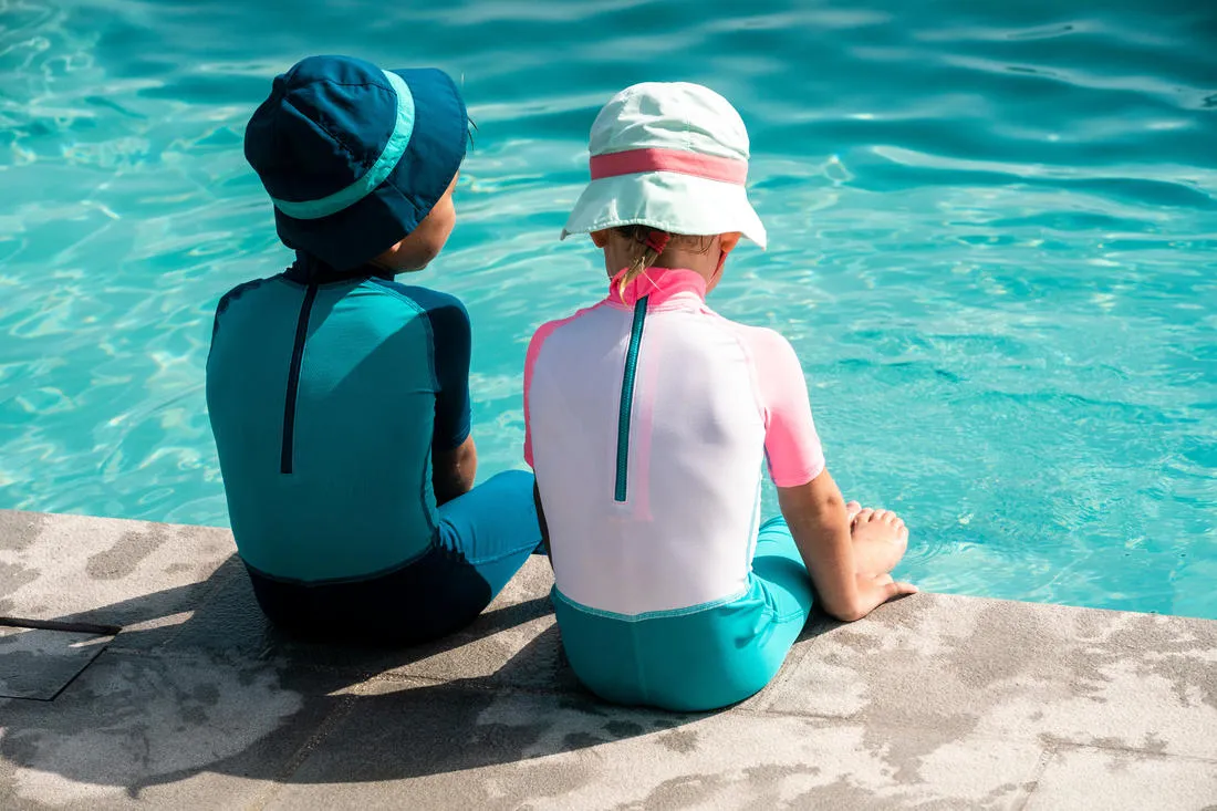 Baby Swimming UV Protection Hat - Green