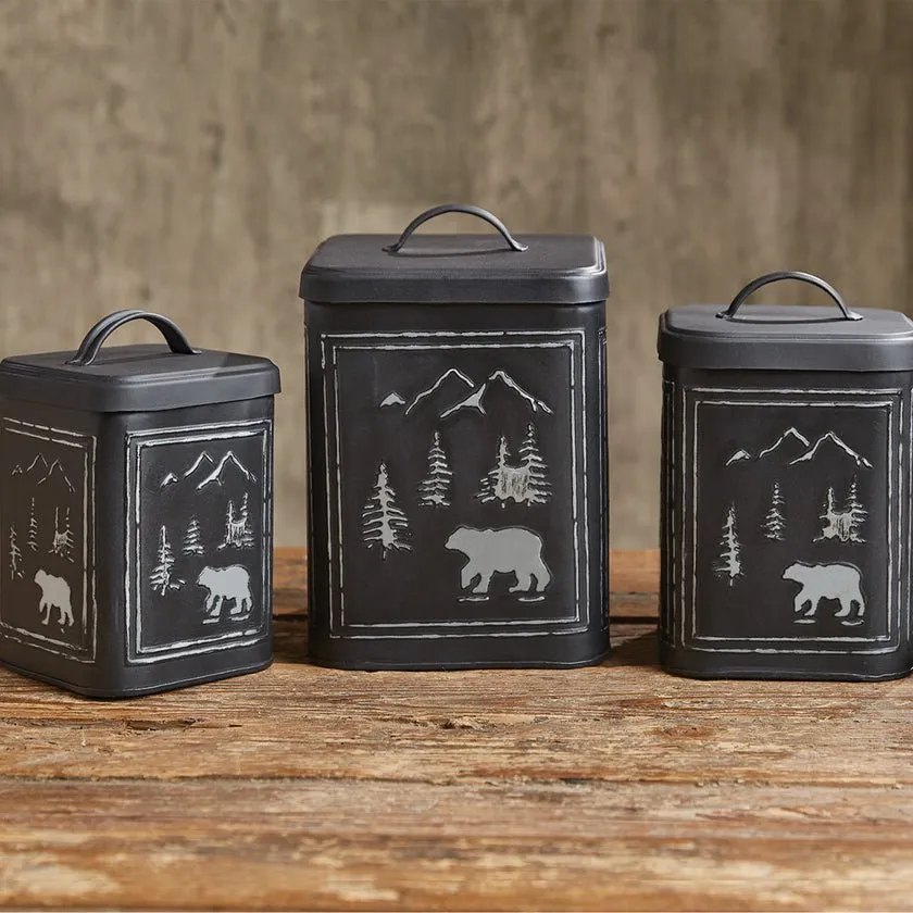 Black Bear Canister Set