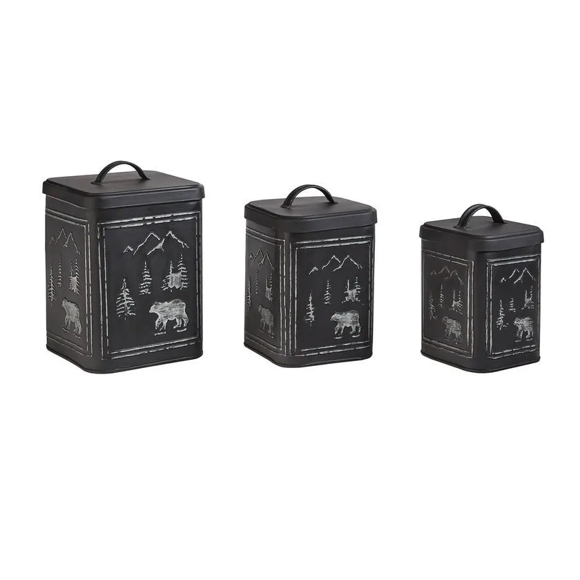 Black Bear Canister Set