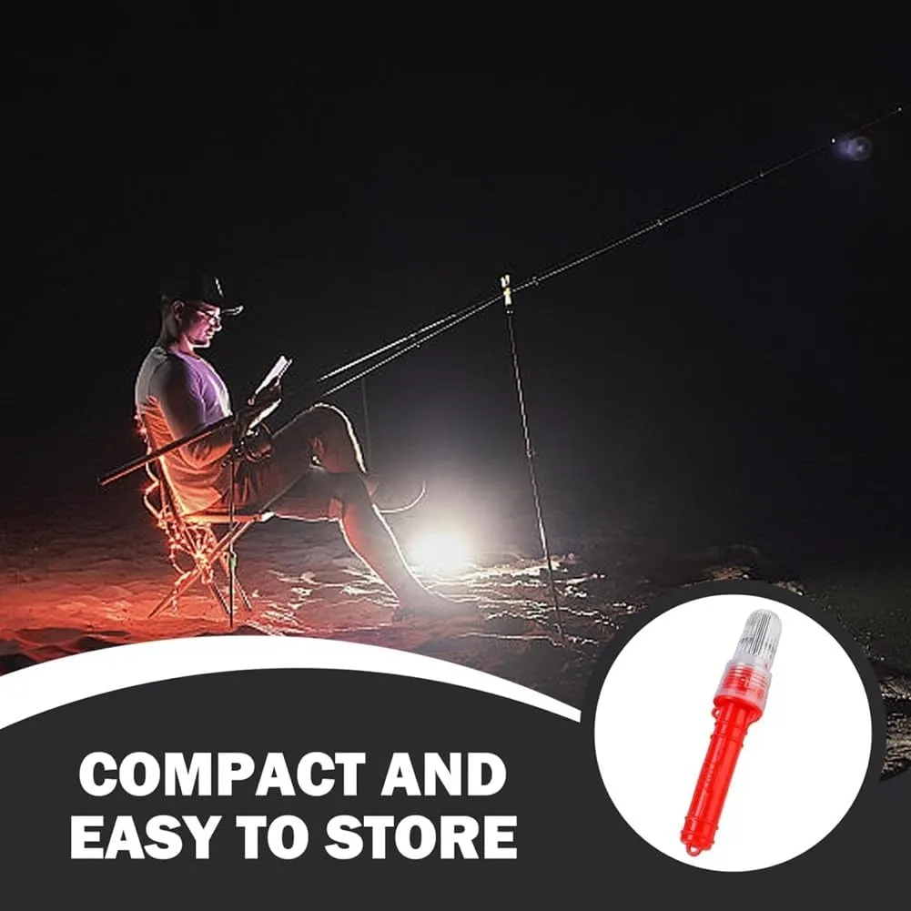 Boat Flares, Boat Safety Kit Coast Guard Approved, Waterproof Intelligent Light Control Emergency Signals Boats Marine Flares Coast for Fishing Nets, Buoys, Boats(Red*2pcs)