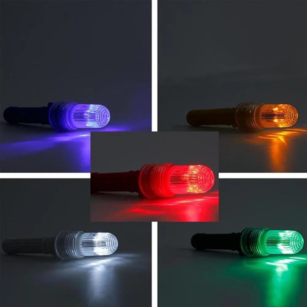Boat Flares, Boat Safety Kit Coast Guard Approved, Waterproof Intelligent Light Control Emergency Signals Boats Marine Flares Coast for Fishing Nets, Buoys, Boats(Red*2pcs)