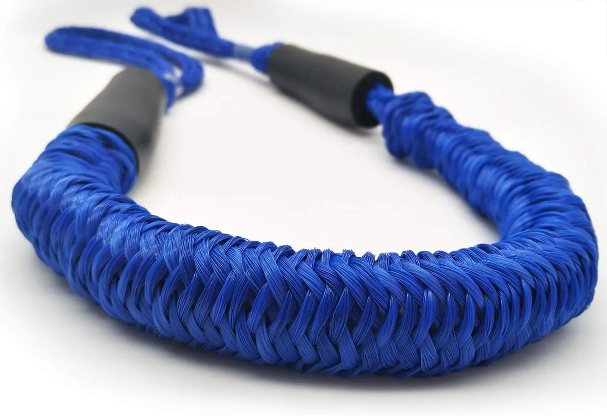 Bungee Cord Rope Dock Lines Stretches Shock Absorbs Marine Mooring Rope 4ft Dark Blue 4 Pack