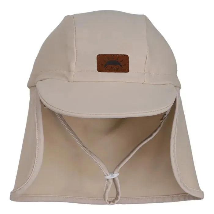 Calikids Boys' Grow With Me Hat 12M-4Y - Beige, Grey