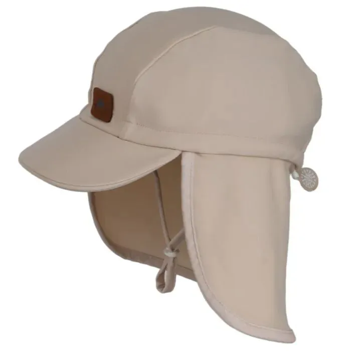 Calikids Boys' Grow With Me Hat 12M-4Y - Beige, Grey