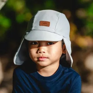 Calikids Boys' Grow With Me Hat 12M-4Y - Beige, Grey