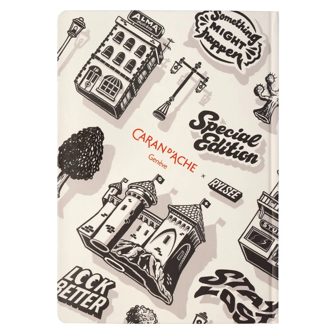 Caran D'Ache RYLSEE sketchbook, A5 170Gsm Ivory Paper 64 Pages