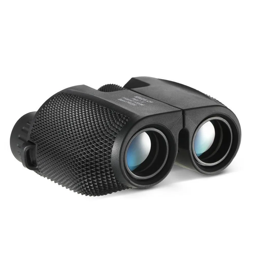 Compact 10x25 High Power Binoculars for Camping & Survival