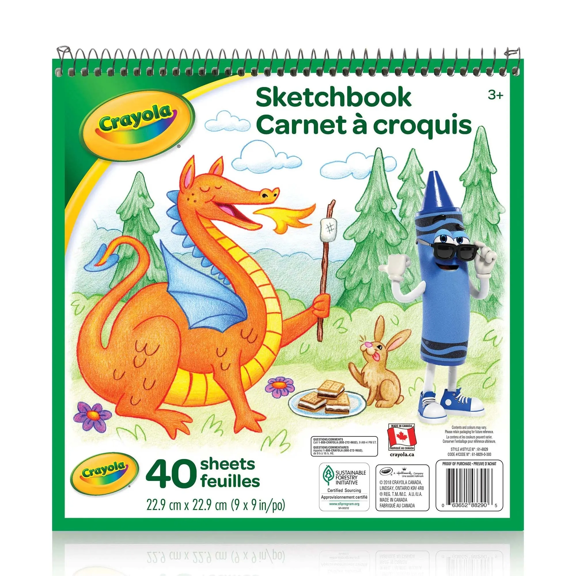 Crayola Sketchbook 40pgs