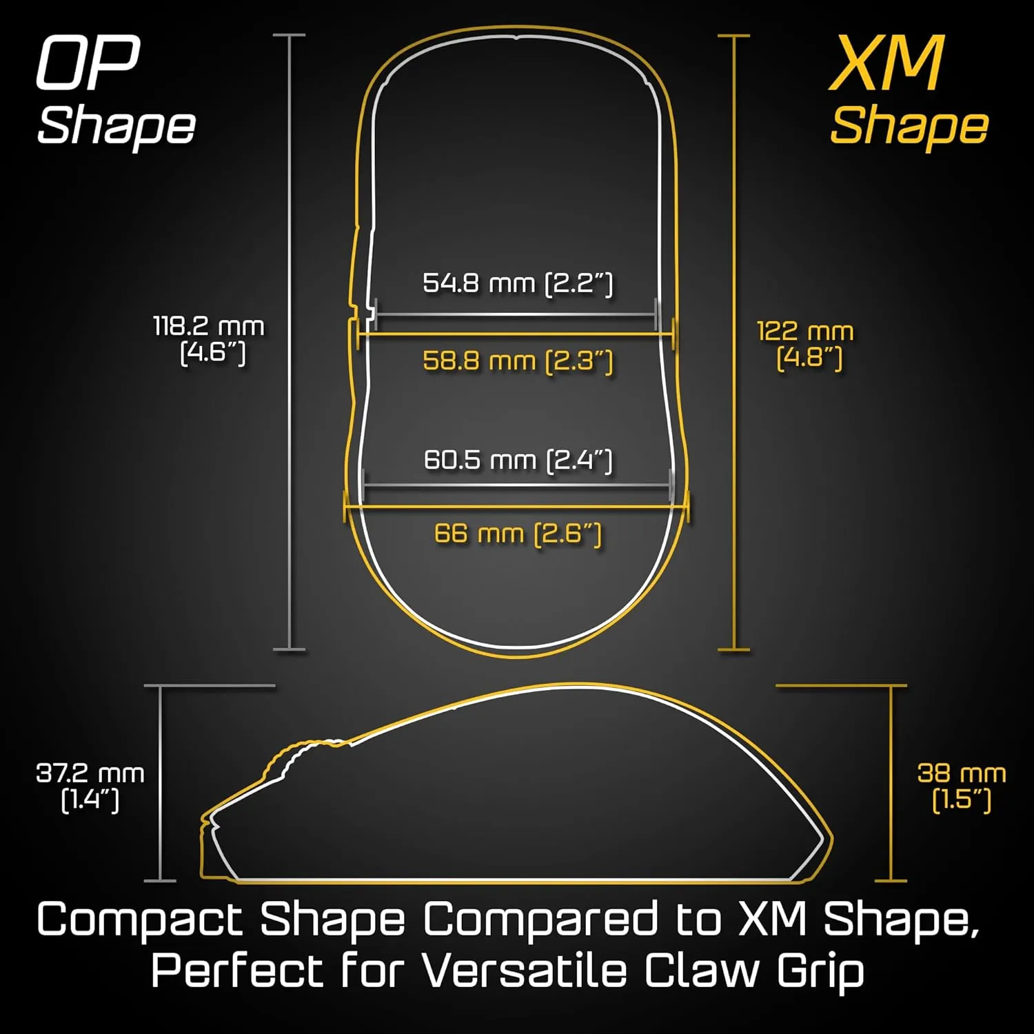 ENDGAME GEAR OP1 8k Wired Gaming Mouse - 8000Hz Polling, PixArt PAW3395 Sensor, Kailh GX Switches, White