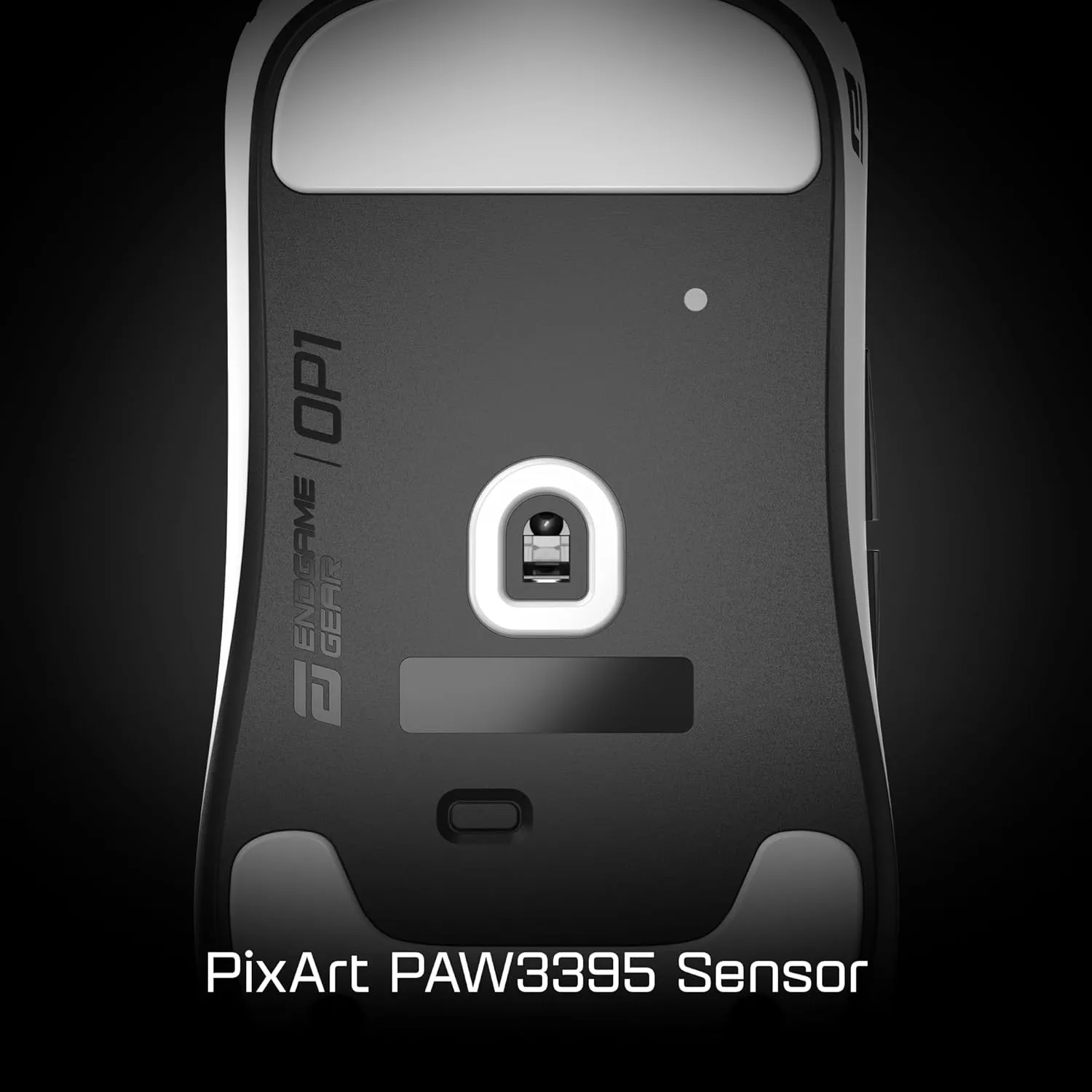 ENDGAME GEAR OP1 8k Wired Gaming Mouse - 8000Hz Polling, PixArt PAW3395 Sensor, Kailh GX Switches, White