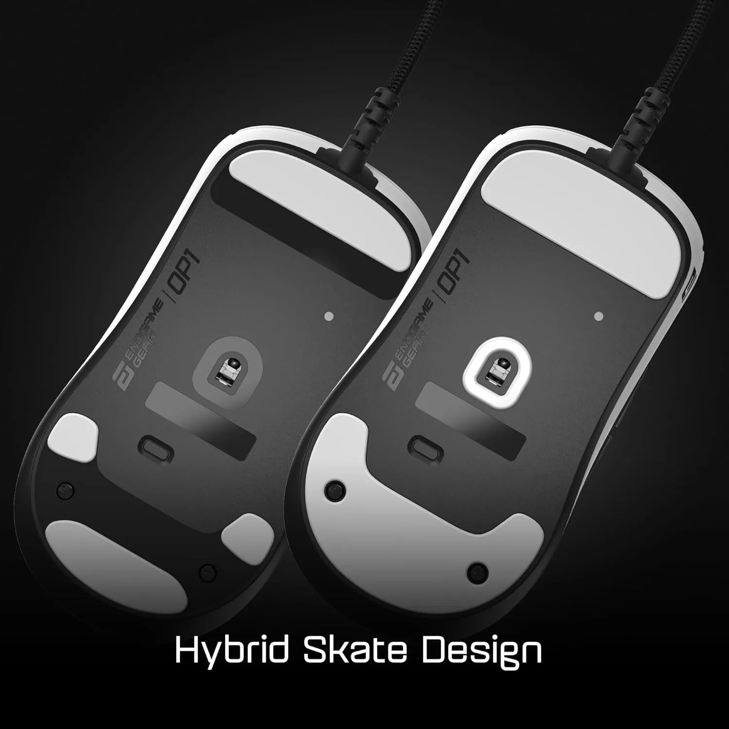 ENDGAME GEAR OP1 8k Wired Gaming Mouse - 8000Hz Polling, PixArt PAW3395 Sensor, Kailh GX Switches, White