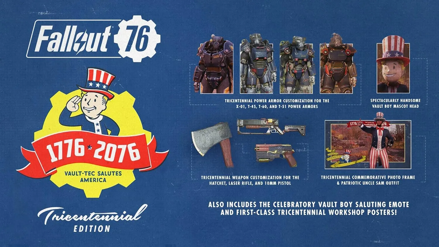 Fallout 76 - PlayStation 4 Tricentennial Edition