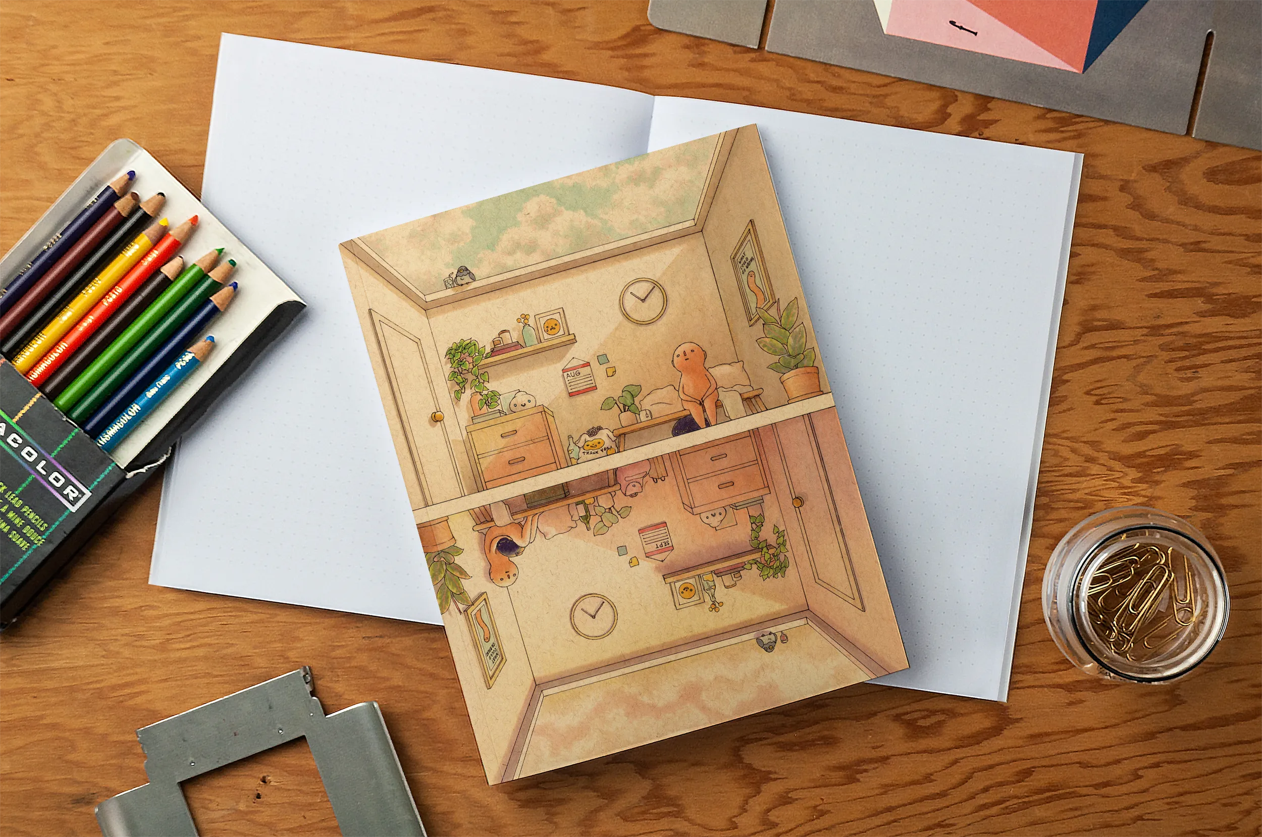 Flip Medium Layflat Notebook
