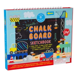 Floss & Rock Chalkboard Sketchbook – Construction