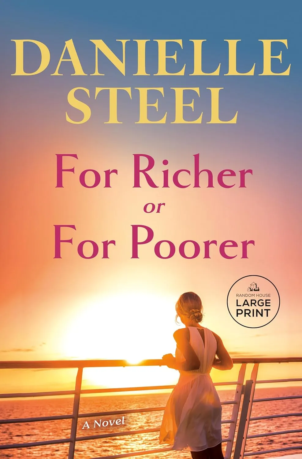 For Richer For Poorer: A Novel Paperback  Large Print, August 12, 2025