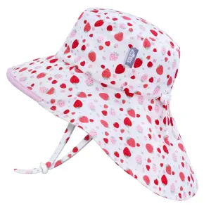 Girls Strawberry Cotton Adventure Hat