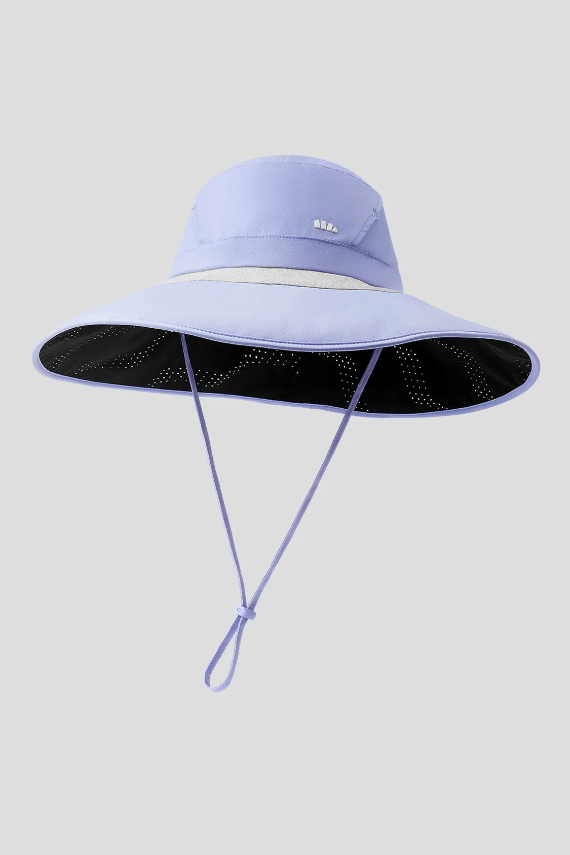Halo - Women's Hydrogen Silver Black Gel Sun Hat UPF2000 