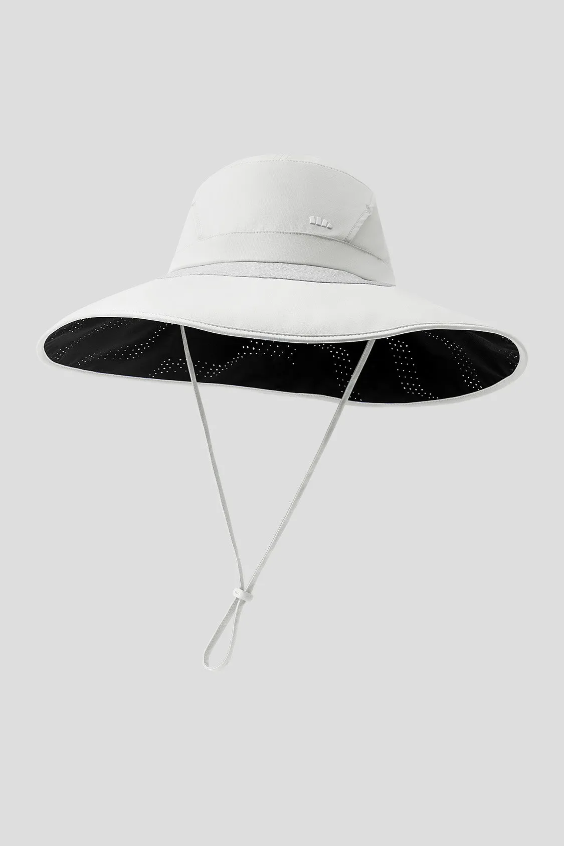 Halo - Women's Hydrogen Silver Black Gel Sun Hat UPF2000 