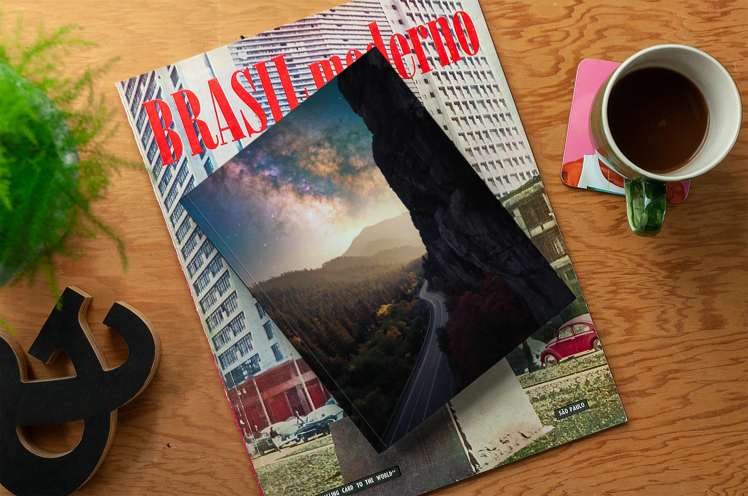 Heavenly Highways Medium Layflat Notebook