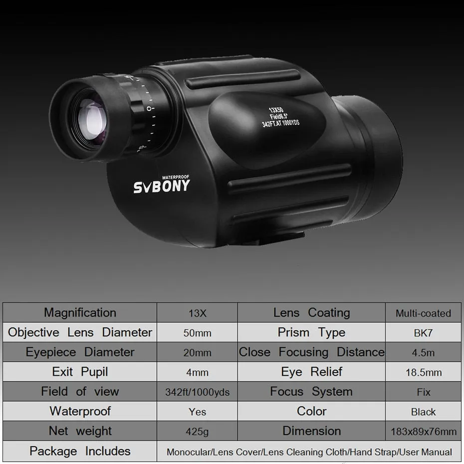 High Power Waterproof Hunting  Binoculars