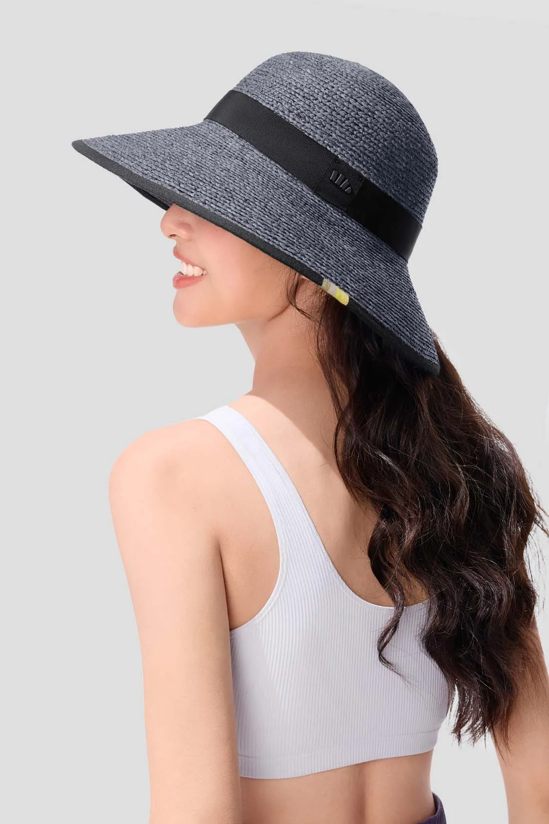 Horizon - Women's Wide Brim Sun Straw Hat UPF50 