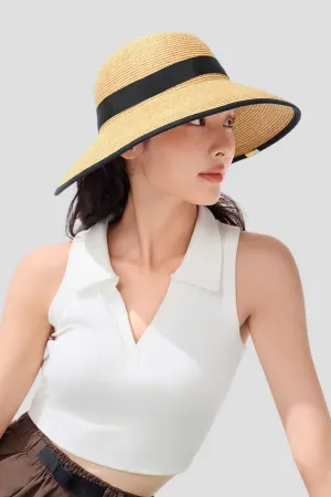 Horizon - Women's Wide Brim Sun Straw Hat UPF50 
