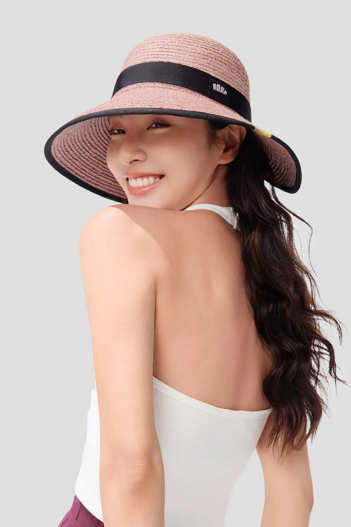 Horizon - Women's Wide Brim Sun Straw Hat UPF50 