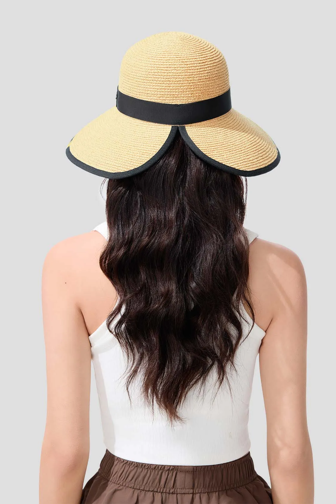 Horizon - Women's Wide Brim Sun Straw Hat UPF50 