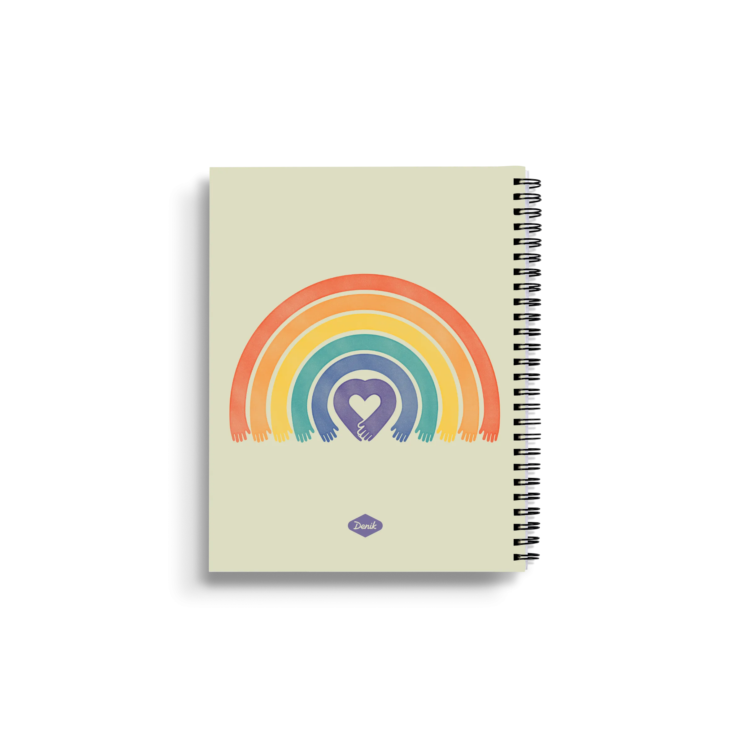 Love All Medium Wire-O Notebook