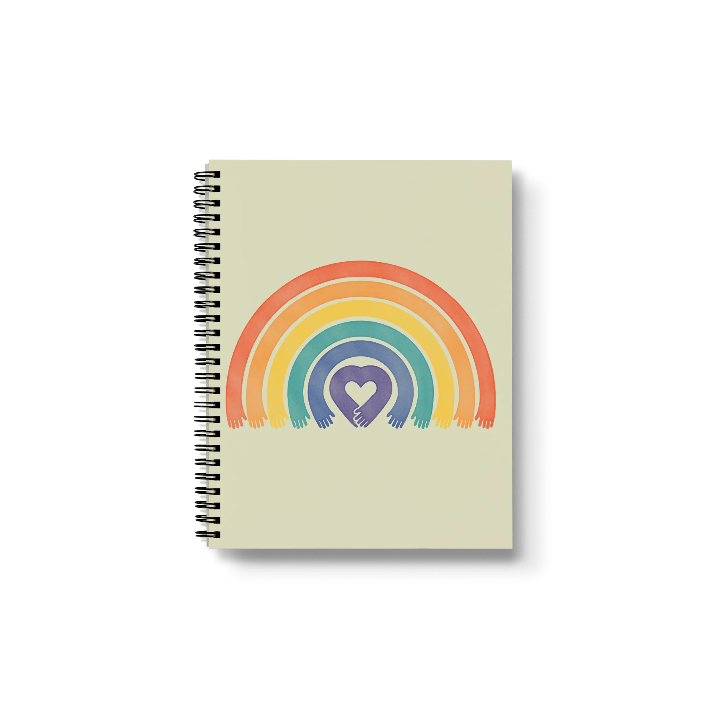 Love All Medium Wire-O Notebook