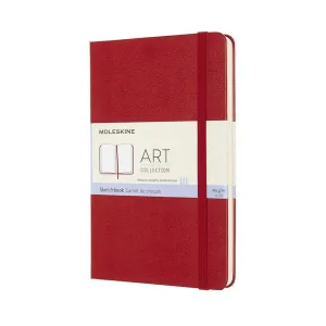 Moleskine Art Hardcover Sketchbook - Medium, Red