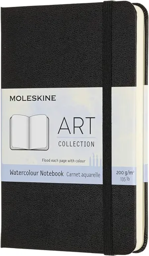 Moleskine Watercolor Portrait Black