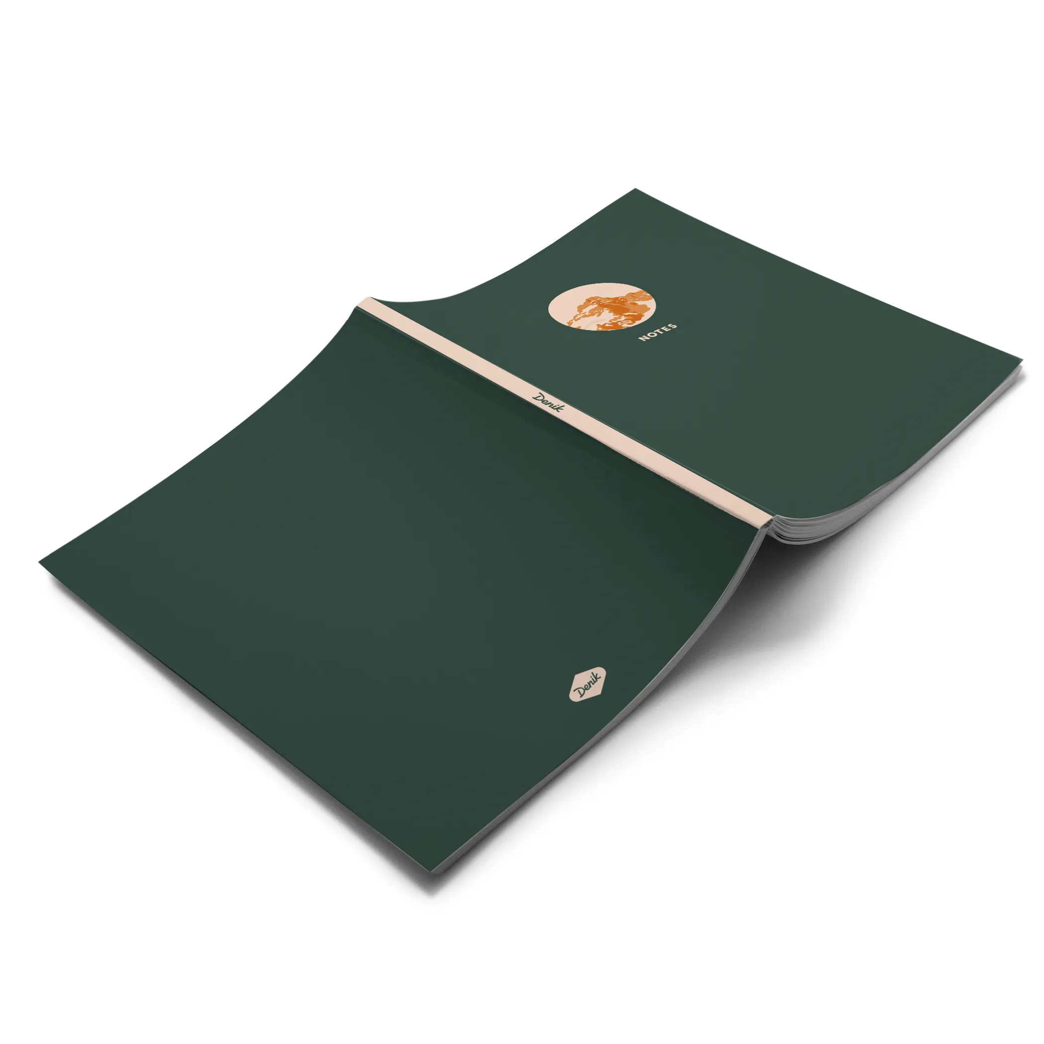 Mountain Peak Medium Layflat Notebook