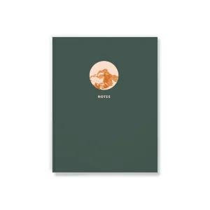 Mountain Peak Medium Layflat Notebook