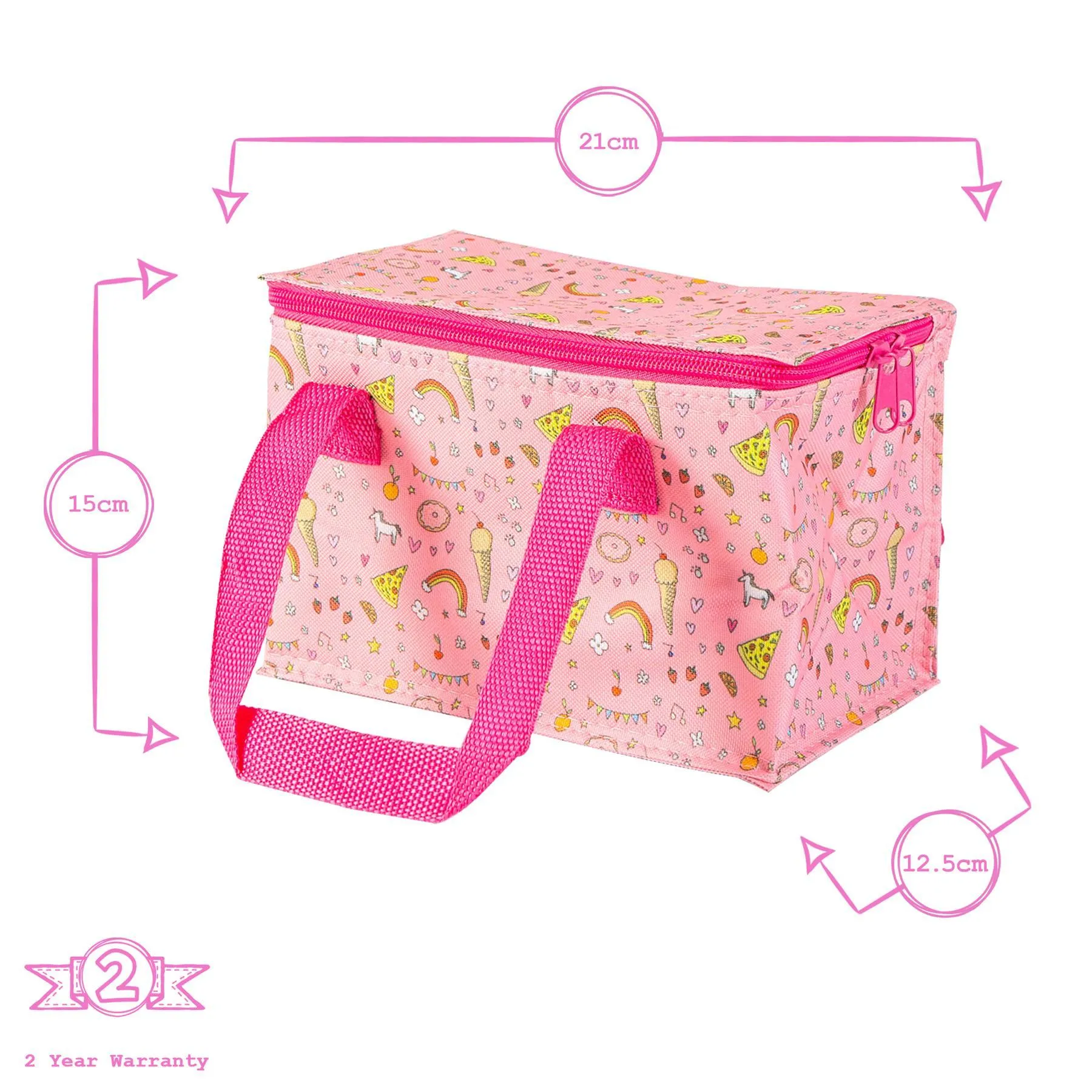 Sketchbook Insulated Lunch Bag - By Tiny Dining