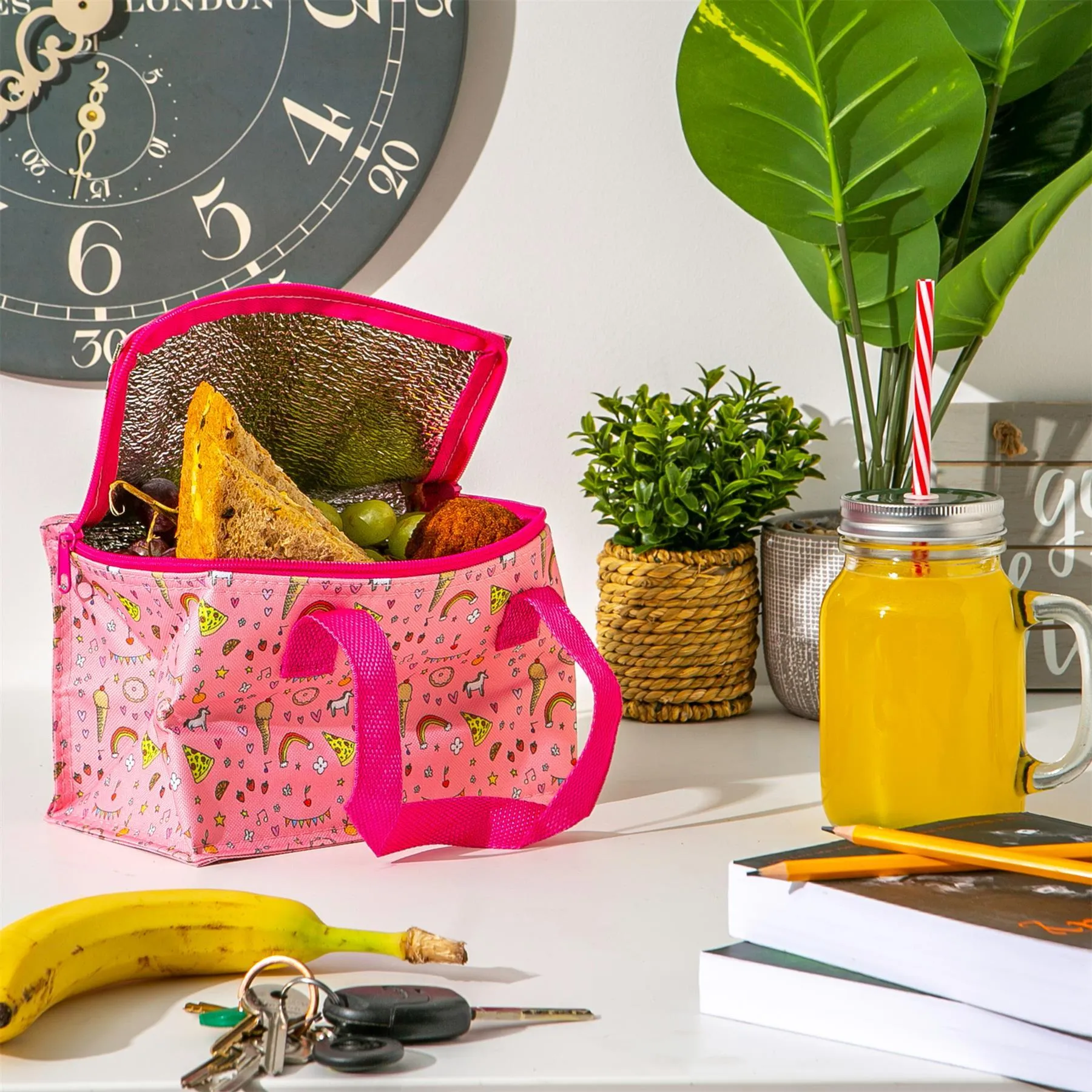 Sketchbook Insulated Lunch Bag - By Tiny Dining