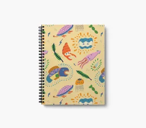 Undersea Medium Wire-O Spiral Notebook