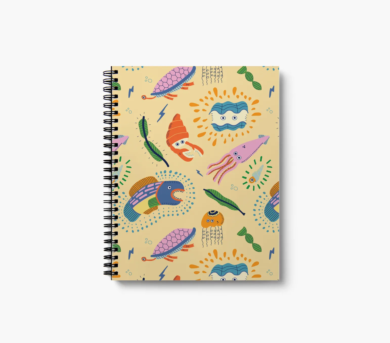Undersea Medium Wire-O Spiral Notebook