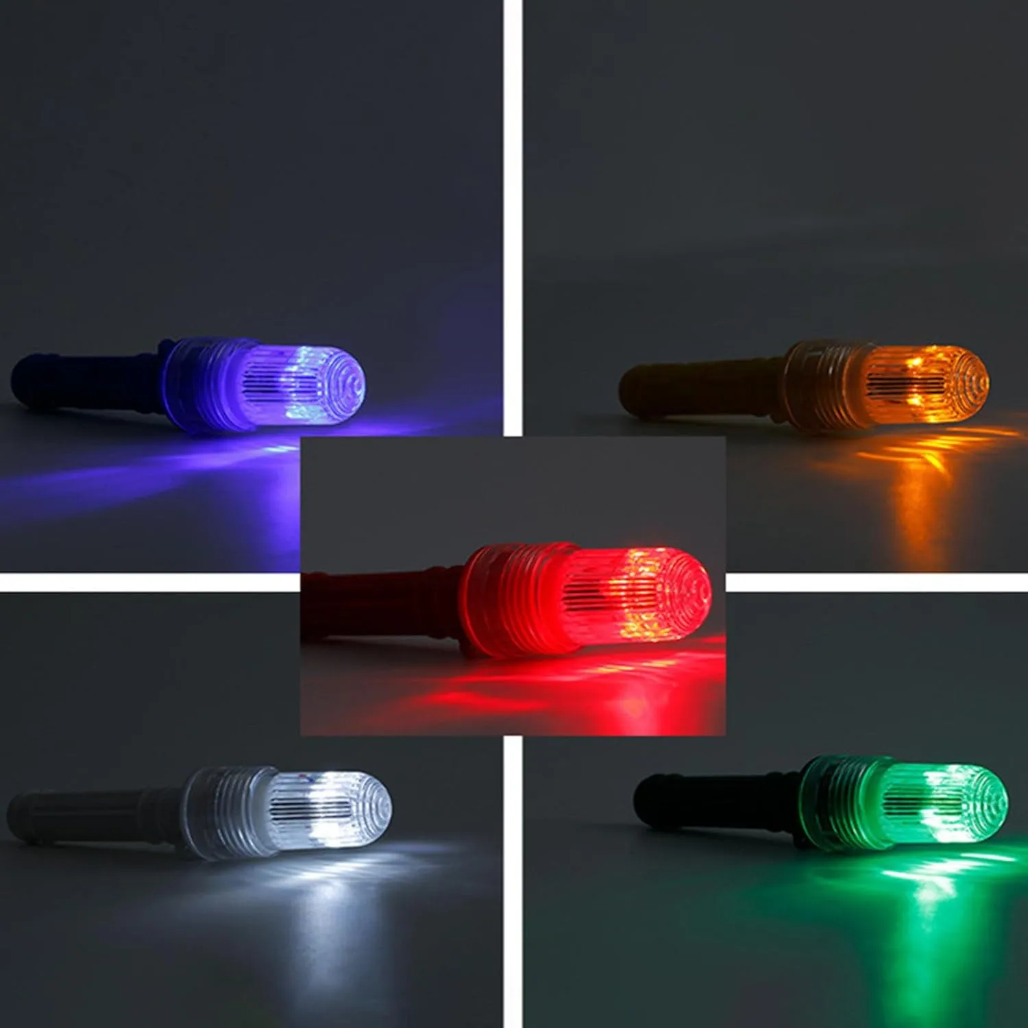 Waterproof Boat Flares, LED Boat Flares Emergency Safety Lights Coast Guard Approved Marine, High Visibility Marine Flares for Fishing Nets, Buoys, Boats (White)
