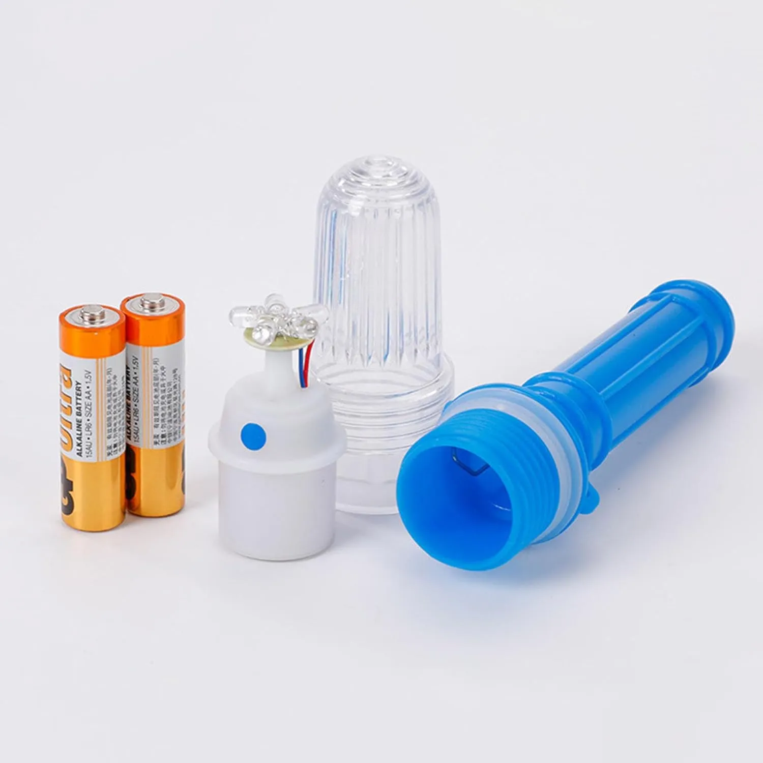 Waterproof Boat Flares, LED Boat Flares Emergency Safety Lights Coast Guard Approved Marine, High Visibility Marine Flares for Fishing Nets, Buoys, Boats (White)