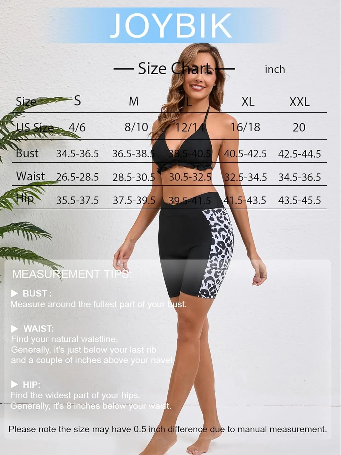 Women's 7" Plus Size Cross High Waisted Board Shorts with Side Pockets Boyshorts Swimsuit Bottoms