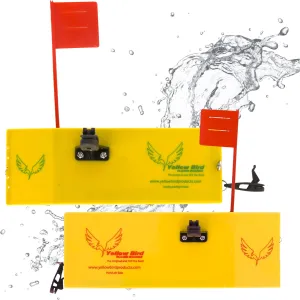 Yellow Bird Fishing Products 2 Pack Planer Boards Kits - Availible in 4 Sizes in Both Starboard/Port Side